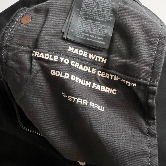 G-star raw 24x32 straight jeans, black, 24W x 32L - Picture 14 of 14